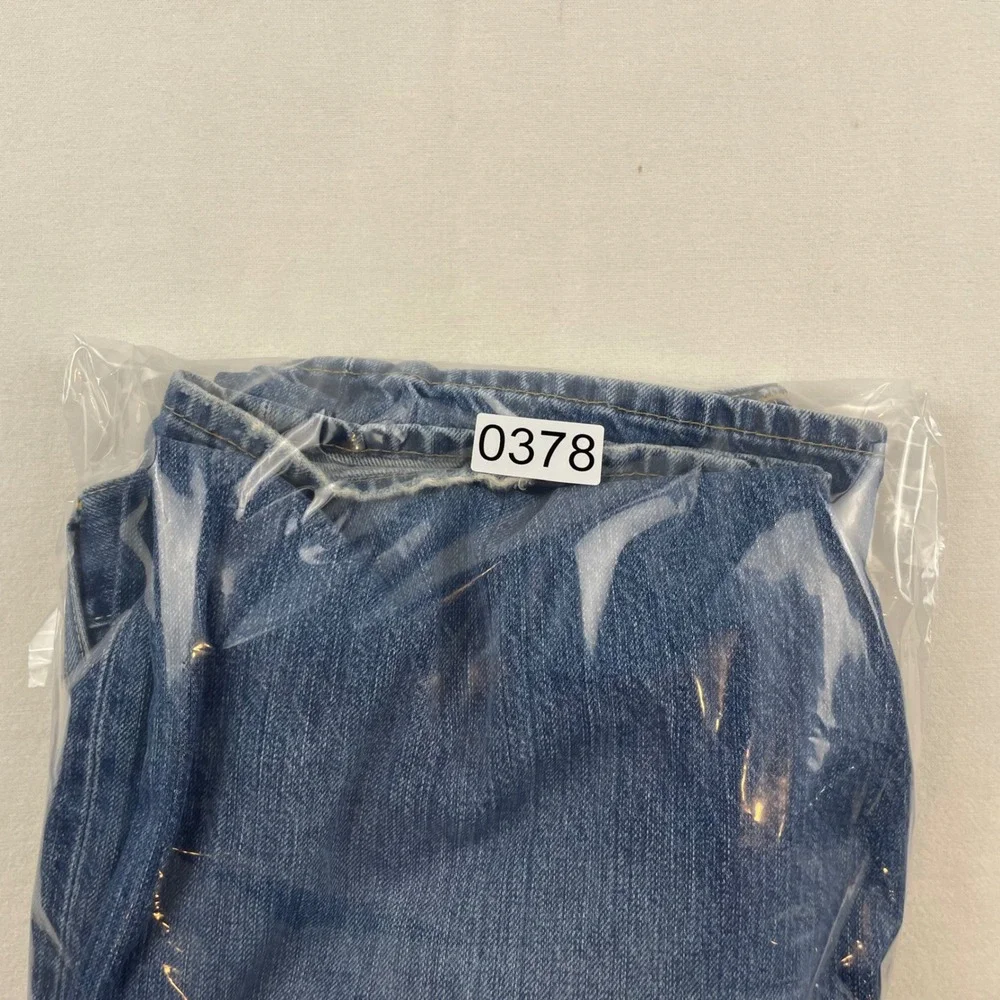 Polo Ralph Lauren Mens Authentic Dungarees Blue Denim Jeans 36x30 Straight Leg